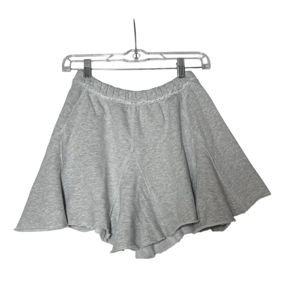 Aerie Sweat Skirt French Terry Grey Size XXS Super Soft Lounge Cozy NWT